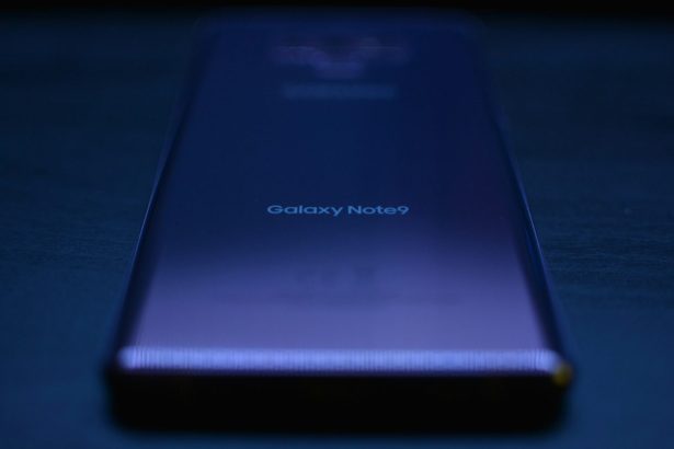 Galaxy phone silhouette