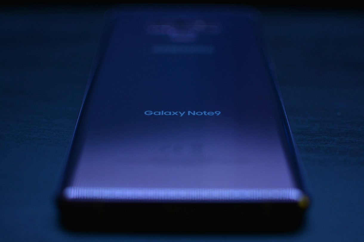 Galaxy phone silhouette